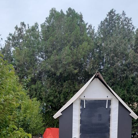 Canvas and wooden tent 3 persons - Cop'Coon