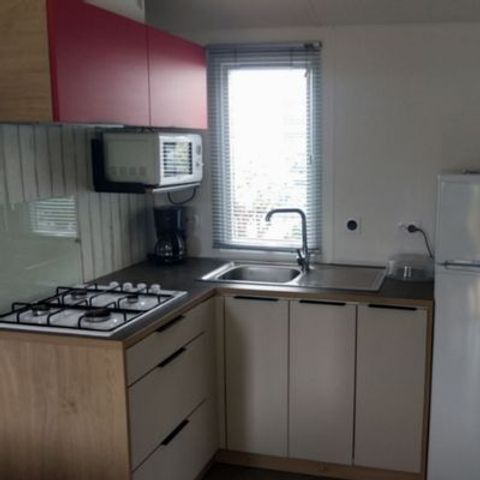 Mobilhome 4 personas - DUO GAMA + TERRAZA CUBIERTA