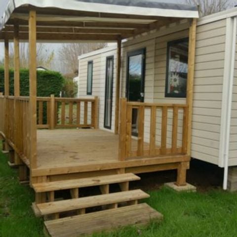 Mobilhome 4 personnes - GAMME DUO + TERRASSE COUVERTE