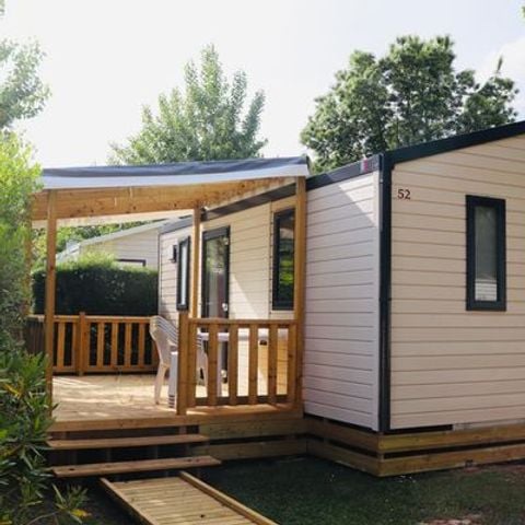 Mobilhome 4 personas - TERRAZA CUBIERTA DUO RANGE