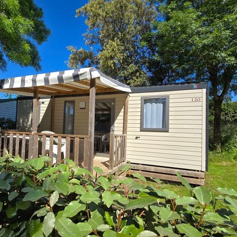 MOBILHOME 4 personnes - ACAJOU avec TV