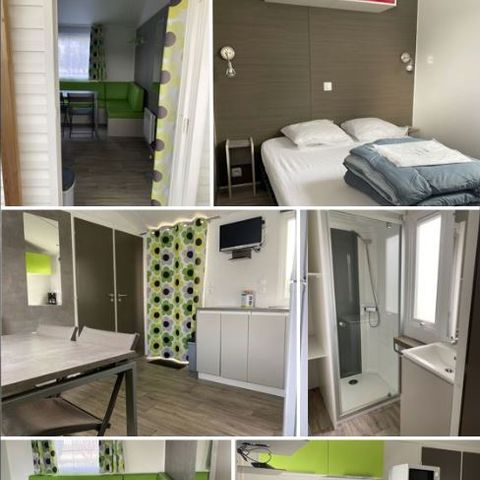 Stacaravan 4 personen - ACAJOU met TV