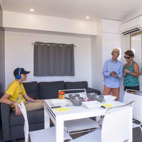 MOBILHOME 6 personnes - COTTAGE VIP 3 CHAMBRES