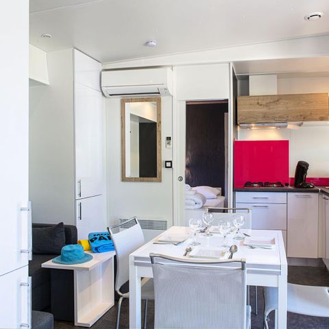 Mobile home 6 persons - VIP Cottage 4 Rooms 6 People Air Conditioned + TV