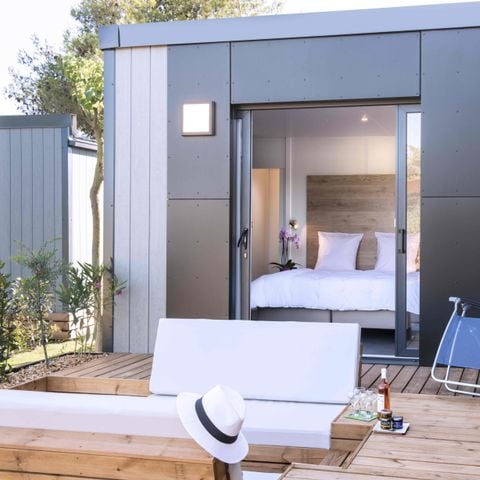 MOBILHOME 6 personnes - COTTAGE VIP PLUS 3 CHAMBRES