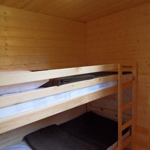 Bungalow 4 Personen - HUTTE CONFORT ohne Sanitäranlagen