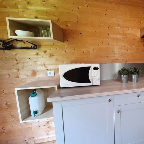 Bungalow 4 personen - COMFORT HUT zonder sanitair