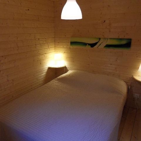 Bungalow 4 Personen - HUTTE CONFORT ohne Sanitäranlagen