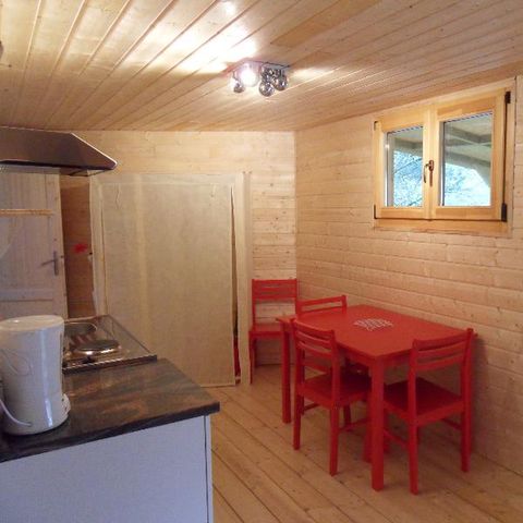 Bungalow 4 persons - COMFORT HUT without sanitary facilities