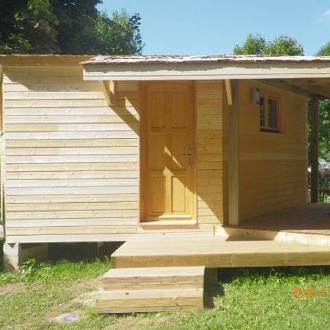 Bungalow 4 Personen - HUTTE CONFORT ohne Sanitäranlagen