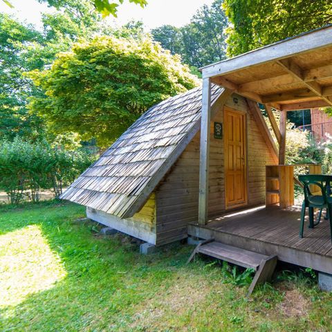 Ongewoon 2 personen - Cabine 9m² (1 slaapkamer) Overdekt terras - geen sanitair
