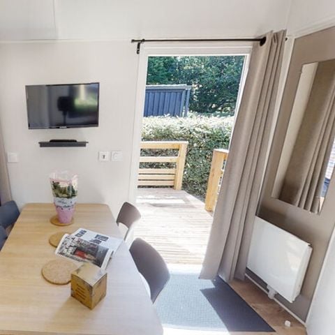 Bungalow 4 Personen - Bungalow Confort 29m² (2 Zimmer) Überdachte Terrasse 13m² + TV
