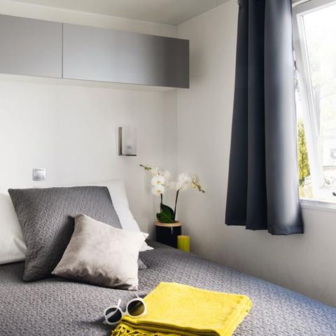 Stacaravan 4 personen - Stacaravan Roaliguen - 4 pers - 29 m² met Overdekt Terras