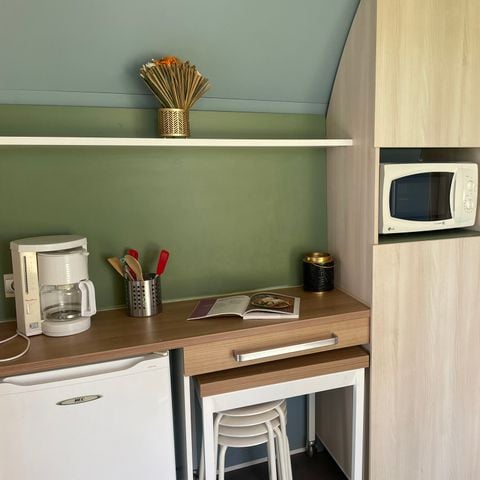 TIENDA DE LONA Y MADERA 4 personas - COCO DULCE - (Sin instalaciones sanitarias)