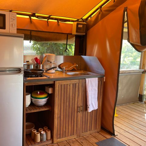 Bungalowtent 5 personen - LODGE EXOTIC
