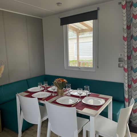 Mobilheim 6 personen - Holzgrün