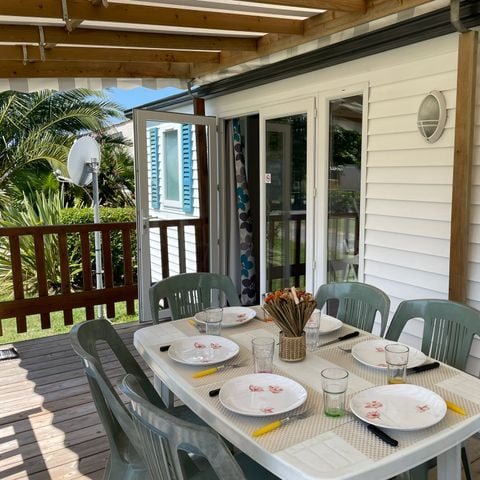 BUNGALOW 6 personnes - Domino 3 chambres 35m²