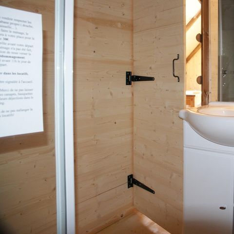 Safarizelt 5 personen - Trapperhütte 24m² CONFORT 2 Zimmer + Klimaanlage