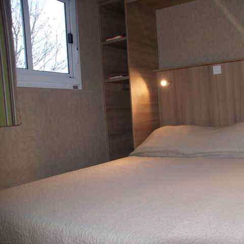Chalet 5 personen - 28m² CONFORT 2 Zimmer + halbüberdachte Terrasse