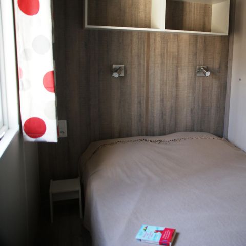 Chalet 7 personen - Chalet Pili-pili Holz 32m² CONFORT 3 Zimmer + halbüberdachte Terrasse