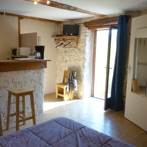 Studio 2 persons - Studio No category 20m² COMFORT 1 bedroom + semi-covered terrace