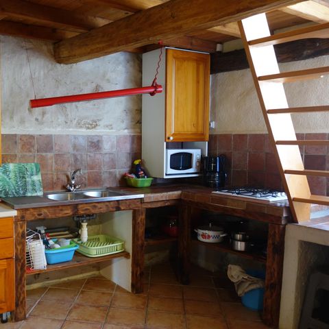 Landhaus 11 personen - Nicht klassifiziertes Ferienhaus 55m² 2 Zimmer + Terrasse + BBQ