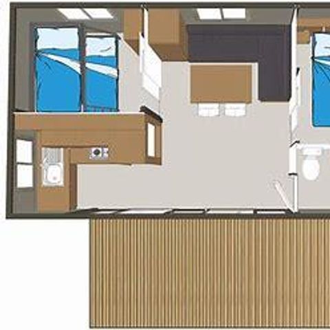 CHALET 4 people - COMFORT