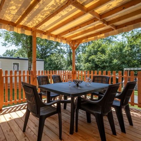 BUNGALOW 6 personnes - PREMIUM 3 CHAMBRES