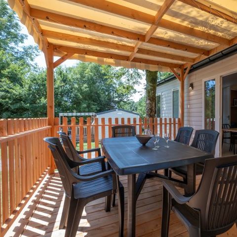 BUNGALOW 6 personnes - PREMIUM 3 CHAMBRES