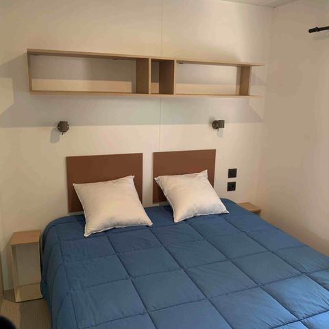 Mobile home 4 persons - Premium 2 bedrooms 32m² Covered terrace 12m² + LV + TV
