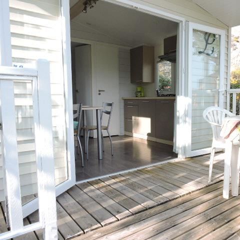 Stacaravan 2 personen - Cottage Confort - Air-conditioning - 1 slaapkamer