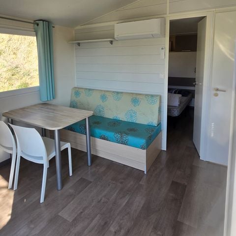 Stacaravan 2 personen - Cottage Confort - Air-conditioning - 1 slaapkamer