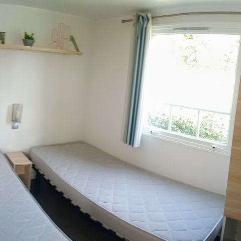 Stacaravan 4 personen - Cottage Confort - airconditioning - 2 slaapkamers