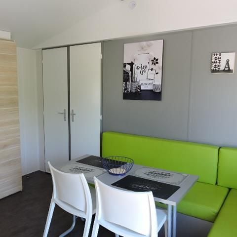 Stacaravan 6 personen - Cottage Confort - airconditioning - 2 slaapkamers