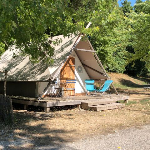 Safaritent 3 personen - Adventure Trapper Tent - 1 stuk