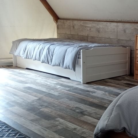 TENTE TOILE ET BOIS 3 personnes - Tente Trappeur Aventure - 1 pièce