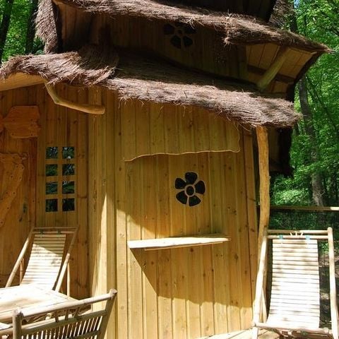 UNIEKE ACCOMMODATIE 5 personen - Boomhut - Cabane des Lutins