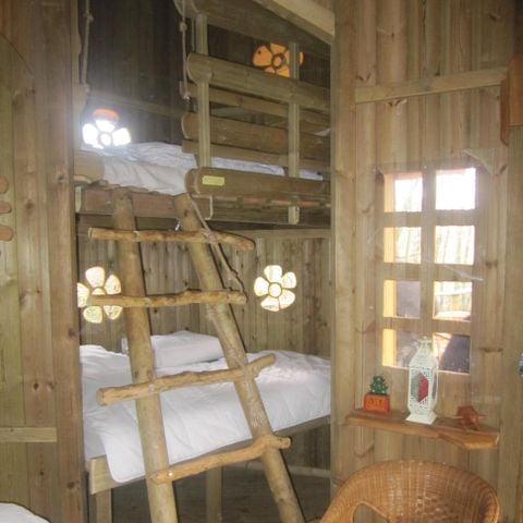 UNIEKE ACCOMMODATIE 5 personen - Boomhut - Cabane des Lutins