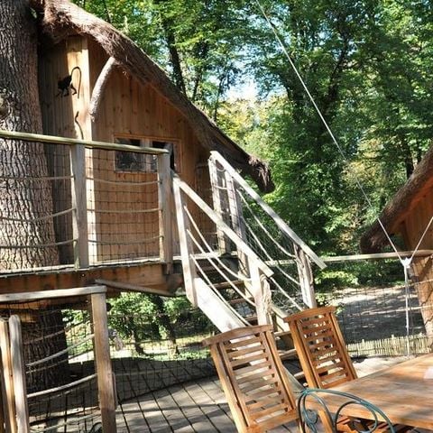 AUßERGEWÖHNLICHE UNTERKUNFT 6 Personen - Baumhaus - Ouistitis