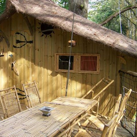 UNUSUAL ACCOMMODATION 6 people - Tree house - Ouistitis