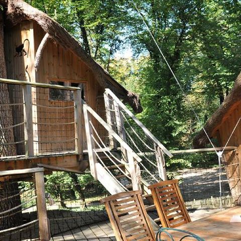 UNUSUAL ACCOMMODATION 6 people - Tree house - Ouistitis