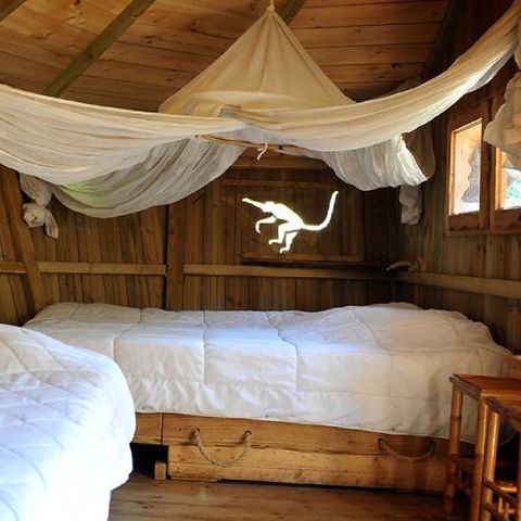 UNUSUAL ACCOMMODATION 6 people - Tree house - Ouistitis