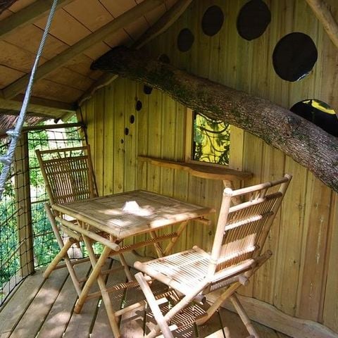 UNIEKE ACCOMMODATIE 2 personen - Cabane des Robinsons (vanaf 12 jaar)