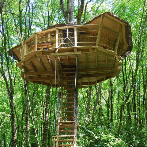 Alojamiento 2 personas - Cabane de la Hulotte (a partir de 12 años)