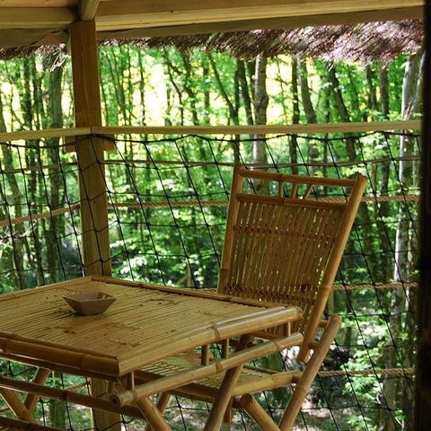 UNIEKE ACCOMMODATIE 2 personen - Cabane de la Hulotte (vanaf 12 jaar)