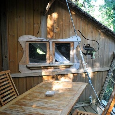 UNIEKE ACCOMMODATIE 2 personen - Amazonehut (vanaf 12 jaar)