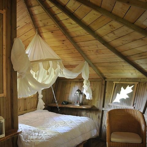 UNIEKE ACCOMMODATIE 3 personen - Cabane de la Canopée (vanaf 6 jaar)