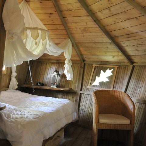 UNIEKE ACCOMMODATIE 3 personen - Cabane de la Canopée (vanaf 6 jaar)