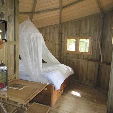 AUßERGEWÖHNLICHE UNTERKUNFT 4 Personen - Schimpansen-Familienhütte (ab 2 Jahren)