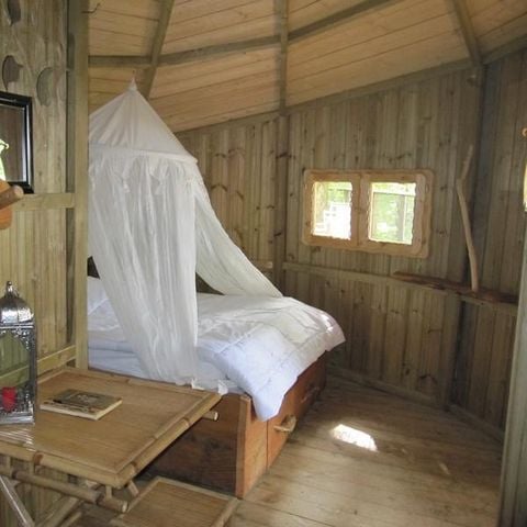 UNIEKE ACCOMMODATIE 4 personen - Chimpansee gezinshut (vanaf 2 jaar)